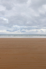 calm landscape in the coast