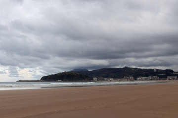 calm landscape in the coast