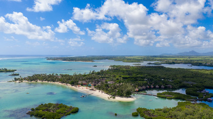 Traumstrand auf der Insel Mauritius 