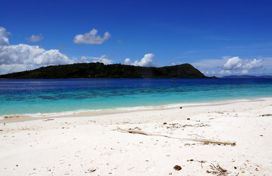 Molana Island In Saparua District In Indonesia