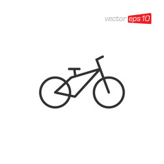 Fototapeta premium Bike Icon Design Vector Template