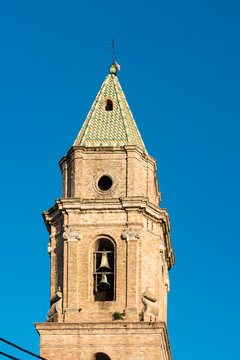 Tower of San Severino Church in San Severo, Italy