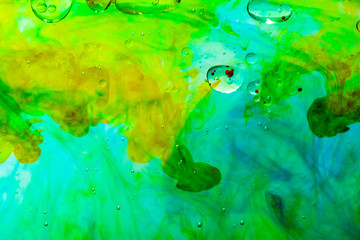 Obraz na płótnie Canvas Colors in Water