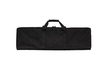 Black soft case for guns isolated for white