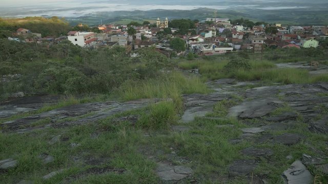 Cityscape of Sao Thome das Letras, Brazil