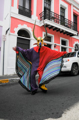 Vejigante mask of puerto rico