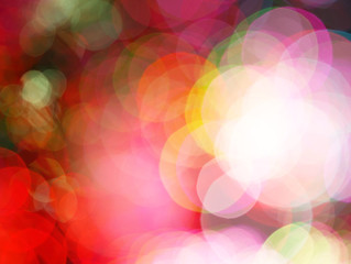 Blur Abstract de-focus soft blinking circle background.