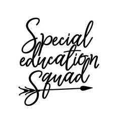 Special education squad. Back to school vector file.