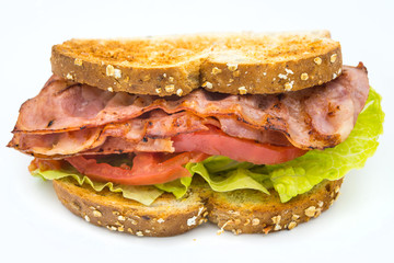 A BLT is a type of sandwich, named for the initials of its primary ingredients, bacon, lettuce and...