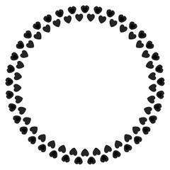 New ink Abstract circle pattern mandala flower floral petal stack zentangl spirograph modern circular pattern sun star rays tribal lace motif black white single art mehendi Digital textile frame stamp