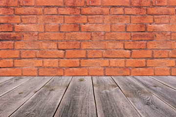 Horizontal antique masonry. Bricks close up.