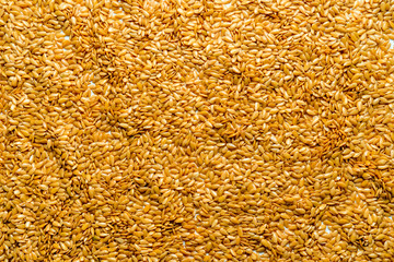 background flax seeds omega 3. Texture background. Health food supplements medicines, concept.