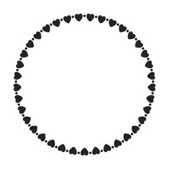 New ink Abstract circle pattern mandala flower floral petal stack zentangl spirograph modern circular pattern sun star rays tribal lace motif black white single art mehendi Digital textile frame stamp