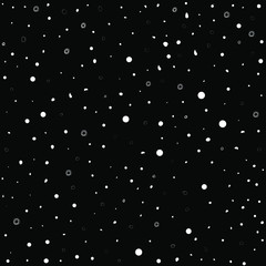 Seamless pattern with random dots 