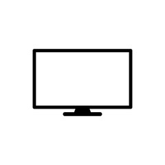 Monitor icon trendy