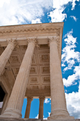 La Maison Carree, Roman Temple, Nimes, France