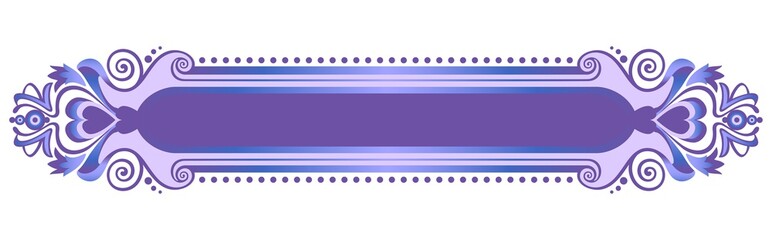 Frame. Decorative element. Vector graphics