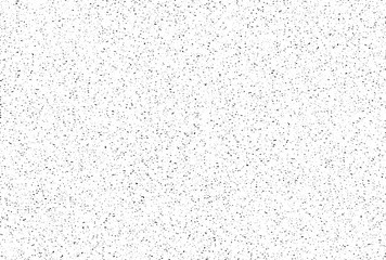 Distressed overlay texture of weaving fabric, cloth knitted. Vector illustration. Grunge black and white abstract monochrome background.