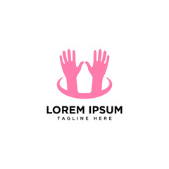 Hand Care Logo Template vector icon Business