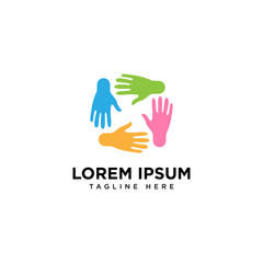 Hand Care Logo Template vector icon Business