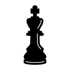 Chess piece icon vector sign and symbol