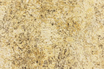 Brown-white marbled pattern with gold streaks. Abstract texture and background.