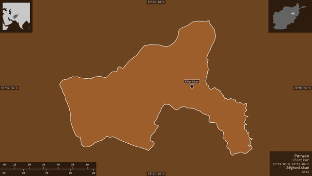 Parwan, Afghanistan - composition. Pattern