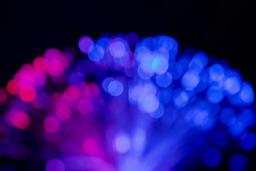 Abstract bokeh blurred color magic light can use background and wallpaper