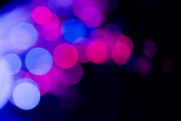 Abstract bokeh blurred color magic light can use background and wallpaper
