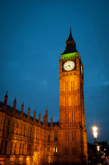 Fototapeta na wymiar Big Ben, London UK