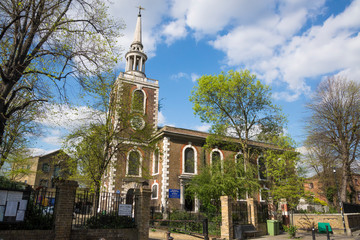 Church of Saint Mary the Virgin, Rotherhithe, London, UK