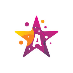 creative color art fun letter font logo design