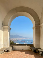 View of Naples from San Martino museum