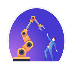 Artificial intelligence is replacing man