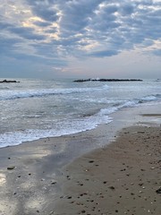 Beach in Anzio, Rome, Italy