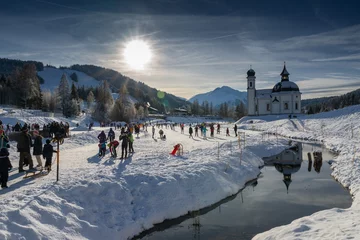 Fotobehang Seefeld in Tirol  © Benjamin