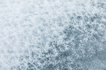 Background texture of blue ice rink