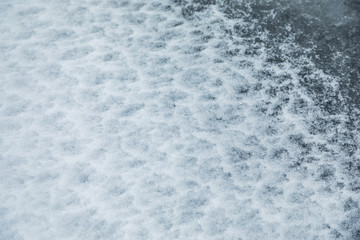 Background texture of blue ice rink
