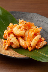 小海老の唐揚げ