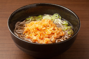 桜えびのかき揚げそば