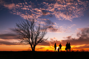 tramonto a palmanova