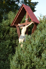 Figura Jezus Chrystus na krzyżu © Ewa