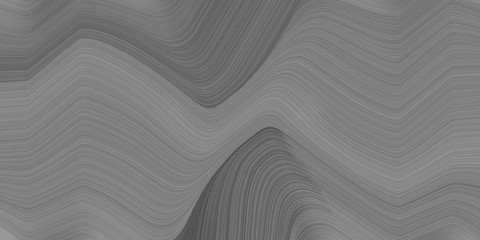 background graphic with modern soft curvy waves background illustration with gray gray, dark gray and dark slate gray color