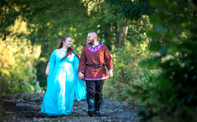 viking wedding, pair shooting, celtic wedding, non-traditional ceremony