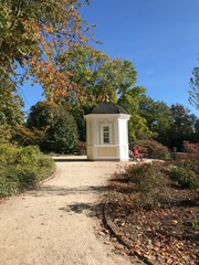 Fototapeta premium Bad Pyrmont (Germany) September 2018. City Park.