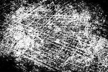 Obraz premium Grunge black and white texture. Pattern of an old worn surface. Dirty city background