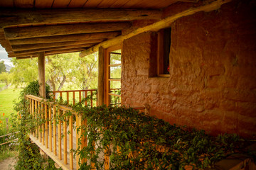 Cajamarca casona en la zona rural.