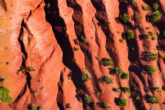 Spain, Canary Islands,&dagger;Agulo, Brown eroded mountain slope