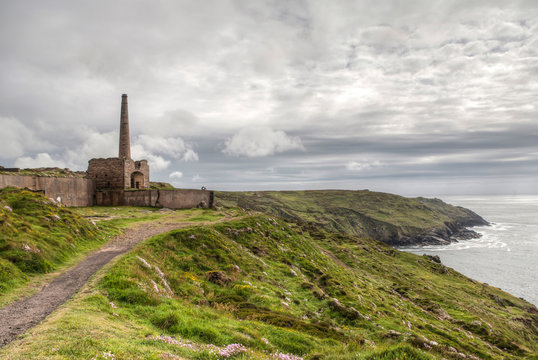 United Kingdom, England, Cornwall, Tin mine