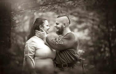 viking wedding, pair shooting, celtic wedding, non-traditional ceremony